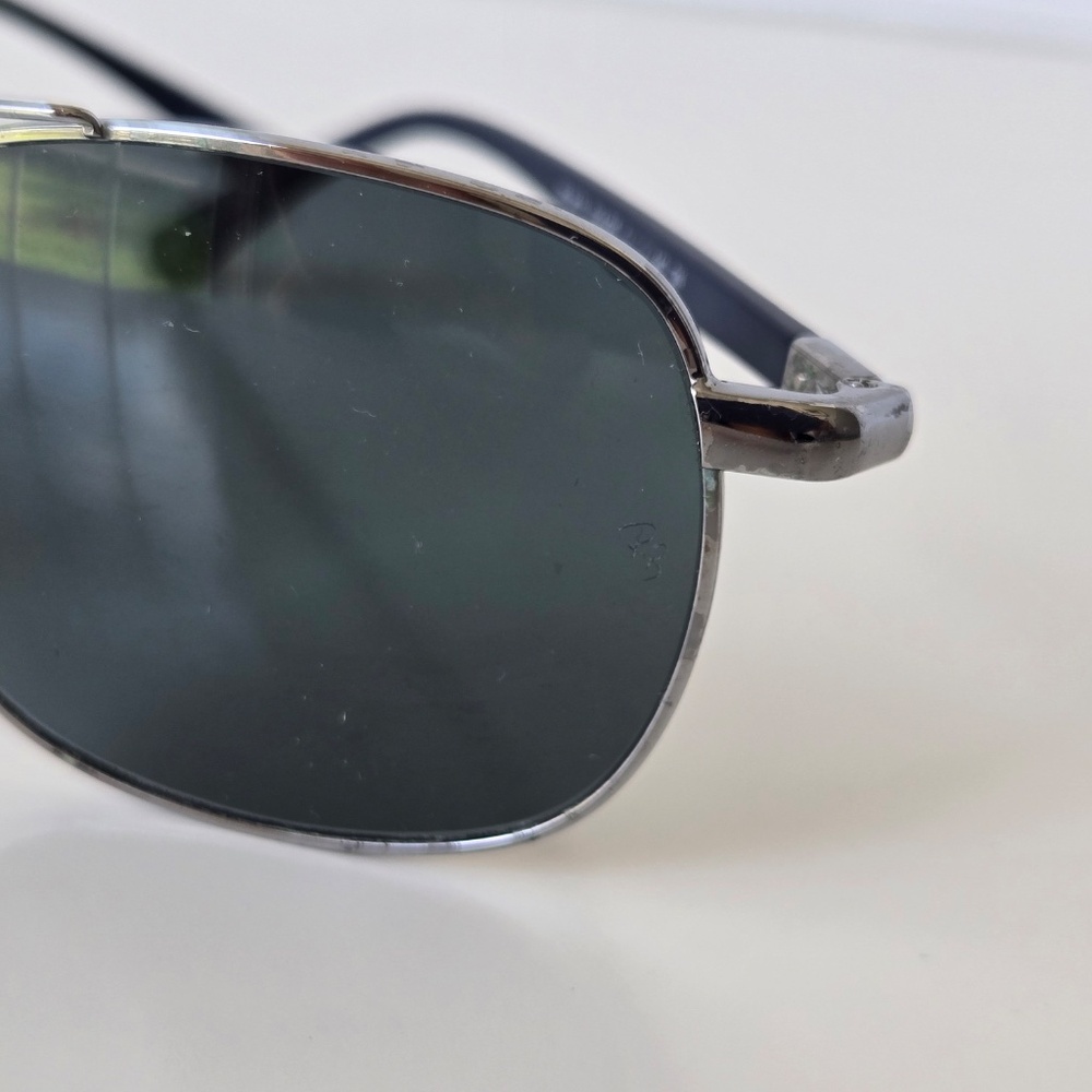 Ray-Ban Gunmetal Frame Sunglasses Blue Lens - Picture 13 of 13